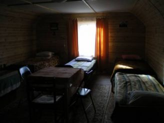 Кровать в 4-местном общем номере для мужчин и женщин